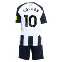 Stroje piłkarskie Newcastle United Anthony Gordon #10 Koszulka Podstawowej dla dzieci 2024-25 Krótki Rękaw (+ szorty)